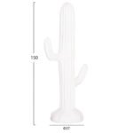 ΔΙΑΚΟΣΜΗΤΙΚΟΣ ΚΑΚΤΟΣ ΔΑΠΕΔΟΥ CACTUS HM4386.02L ΓΥΨΟΣ ΣΕ ΛΕΥΚΟ 63x37x150Υεκ. - Image 2