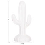 ΔΙΑΚΟΣΜΗΤΙΚΟΣ ΚΑΚΤΟΣ ΔΑΠΕΔΟΥ CACTUS HM4386.02S ΓΥΨΟΣ ΣΕ ΛΕΥΚΟ 42x30x74Υεκ - Image 2