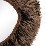 ΔΙΑΚΟΣΜΗΤΙΚΟΣ ΚΑΘΡΕΠΤΗΣ ΤΟΙΧΟΥ GRESSO HM4712 ΙΝΕΣ ΜΠΑΝΑΝΑΣ ΦΥΣΙΚΟ-ΜΑΥΡΟ 90x100Υεκ - Image 3