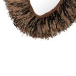 ΔΙΑΚΟΣΜΗΤΙΚΟΣ ΚΑΘΡΕΠΤΗΣ ΤΟΙΧΟΥ GRESSO HM4712 ΙΝΕΣ ΜΠΑΝΑΝΑΣ ΦΥΣΙΚΟ-ΜΑΥΡΟ 90x100Υεκ - Image 4