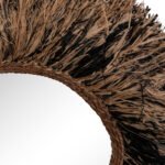 ΔΙΑΚΟΣΜΗΤΙΚΟΣ ΚΑΘΡΕΠΤΗΣ ΤΟΙΧΟΥ GRESSO HM4712 ΙΝΕΣ ΜΠΑΝΑΝΑΣ ΦΥΣΙΚΟ-ΜΑΥΡΟ 90x100Υεκ - Image 6