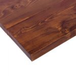 ΕΠΙΦΑΝΕΙΑ ΑΠΟ ΜΑΣΙΦ ΞΥΛΟ ΕΛΑΤΟ ΣΕ ΧΡΩΜΑ ΚΑΡΥΔΙ 140Χ60x4 εκ - Image 3