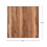 ΕΠΙΦΑΝΕΙΑ ΤΡΑΠΕΖΙΟΥ WERZALIT 70Χ70Χ3.5εκ. INDIAN SESAMI HM5230.10 - Image 2