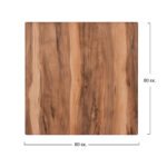 ΕΠΙΦΑΝΕΙΑ ΤΡΑΠΕΖΙΟΥ WERZALIT 80Χ80Χ3.5εκ. INDIAN SESAMI HM5231.10 - Image 2