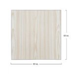 ΕΠΙΦΑΝΕΙΑ ΤΡΑΠΕΖΙΟΥ ΑΠΟ MDF 60Χ60 εκ. HM8437.03 ΔΡΥΣ ΜΑΥΡΟ - Image 2