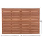 ΕΠΙΦΑΝΕΙΑ ΤΡΑΠΕΖΙΟΥ ΟΡΘΟΓΩΝΙΑ HM18138 ΞΥΛΟ TEAK--ΦΥΣΙΚΟ 120x80x4(πάχος)εκ. - Image 2