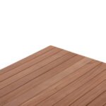 ΕΠΙΦΑΝΕΙΑ ΤΡΑΠΕΖΙΟΥ ΟΡΘΟΓΩΝΙΑ HM18138 ΞΥΛΟ TEAK--ΦΥΣΙΚΟ 120x80x4(πάχος)εκ. - Image 6