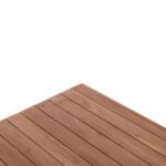 ΕΠΙΦΑΝΕΙΑ ΤΡΑΠΕΖΙΟΥ ΤΕΤΡΑΓΩΝΗ HM18136 ΞΥΛΟ TEAK--ΦΥΣΙΚΟ 70x70x4(πάχος)εκ. - Image 5