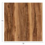 ΕΠΙΦΑΝΕΙΑ ΤΡΑΠΕΖΙΟΥ ΤΕΤΡΑΓΩΝΗ HPL HM5838.30 INDIAN SHEESHAM 70x70εκ - Image 2