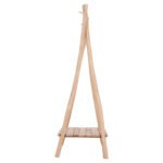 ΕΠΙΠΛΟ ΕΙΣΟΔΟΥ PERL HM9911 ΚΛΑΔΙΑ ΞΥΛΟΥ TEAK-ΦΥΣΙΚΟ 130,5x53x152Υεκ. - Image 4