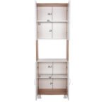 ΕΠΙΠΛΟ ΚΟΥΖΙΝΑΣ/ΝΤΟΥΛΑΠΙ RAD HM18196.04 ΜΕΛΑΜΙΝΗ ΦΥΣΙΚΟ-ΛΕΥΚΟ 55,5x32x165Υεκ. - Image 3