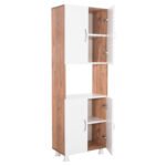 ΕΠΙΠΛΟ ΚΟΥΖΙΝΑΣ/ΝΤΟΥΛΑΠΙ RAD HM18196.04 ΜΕΛΑΜΙΝΗ ΦΥΣΙΚΟ-ΛΕΥΚΟ 55,5x32x165Υεκ. - Image 5