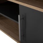 ΕΠΙΠΛΟ ΤΗΛΕΟΡΑΣΗΣ DANNA ΜΕΛΑΜΙΝΗΣ HM2202.04 SONAMA-ΓΚΡΙ 120x40x55 εκ. - Image 5