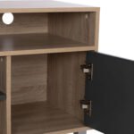 ΕΠΙΠΛΟ ΤΗΛΕΟΡΑΣΗΣ DANNA ΜΕΛΑΜΙΝΗΣ HM2202.04 SONAMA-ΓΚΡΙ 120x40x55 εκ. - Image 6