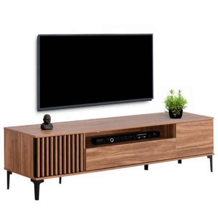 Αγόρασε ΕΠΙΠΛΟ ΤΗΛΕΟΡΑΣΗΣ ΣΕΙΡΑ HARRY HM18008.01 ΜΕΛΑΜΙΝΗ ΦΥΣΙΚΟ ΞΥΛΟΥ-ΜΑΥΡΟ 200x40x47