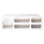 ΕΠΙΠΛΟ ΤΗΛΕΟΡΑΣΗΣ HANDYR HM9704 ΜΑΣΙΦ ΞΥΛΟ MANGO ΣΕ ΛΕΥΚΟ 130x40x45Yεκ. - Image 3