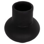 ΕΠΙΤΡΑΠΕΖΙΟ ΔΙΑΚΟΣΜΗΤΙΚΟ ΒΑΖΟ LEMA HM4664.01S ΤΕΡΑΚΟΤΑ ΣΕ ΜΑΥΡΟ--Φ22x22Υεκ. - Image 4