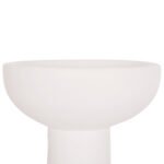 ΕΠΙΤΡΑΠΕΖΙΟ ΔΙΑΚΟΣΜΗΤΙΚΟ ΒΑΖΟ LEKKAN HM4664.02L ΤΕΡΑΚΟΤΑ ΣΕ ΛΕΥΚΟ--Φ18x38Υεκ. - Image 4