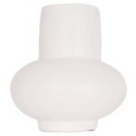 ΕΠΙΤΡΑΠΕΖΙΟ ΔΙΑΚΟΣΜΗΤΙΚΟ ΒΑΖΟ LEMA HM4664.02S ΤΕΡΑΚΟΤΑ ΣΕ ΛΕΥΚΟ--Φ22x22Υεκ. - Image 3