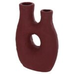 ΕΠΙΤΡΑΠΕΖΙΟ ΔΙΑΚΟΣΜΗΤΙΚΟ ΒΑΖΟ NAMENTIS HM4665.03L ΒΥΣΣΙΝΙ ΤΕΡΑΚΟΤΑ--27x13.5x37Υεκ - Image 6