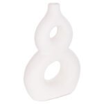 ΕΠΙΤΡΑΠΕΖΙΟ ΔΙΑΚΟΣΜΗΤΙΚΟ ΒΑΖΟ FIORIN HM4666.02S ΤΕΡΑΚΟΤΑ ΣΕ ΛΕΥΚΟ--21x7.5x31Υεκ. - Image 4