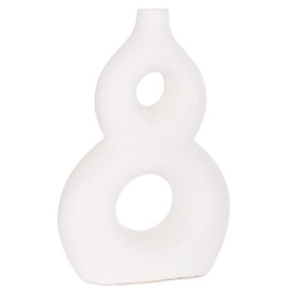 Αγόρασε ΕΠΙΤΡΑΠΕΖΙΟ ΔΙΑΚΟΣΜΗΤΙΚΟ ΒΑΖΟ FIORIN HM4666.02S ΤΕΡΑΚΟΤΑ ΣΕ ΛΕΥΚΟ--21x7.5x31Υεκ. σε μοναδική τιμή στο clickforshop.gr