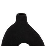 ΕΠΙΤΡΑΠΕΖΙΟ ΔΙΑΚΟΣΜΗΤΙΚΟ ΒΑΖΟ DECANT HM4667.01Μ ΤΕΡΑΚΟΤΑ ΣΕ ΜΑΥΡΟ--17x6.5x20Υεκ. - Image 6