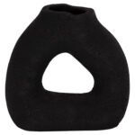 ΕΠΙΤΡΑΠΕΖΙΟ ΔΙΑΚΟΣΜΗΤΙΚΟ ΒΑΖΟ DECANT HM4667.01S ΤΕΡΑΚΟΤΑ ΣΕ ΜΑΥΡΟ--17.5x6.5x17Υεκ. - Image 3