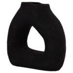 ΕΠΙΤΡΑΠΕΖΙΟ ΔΙΑΚΟΣΜΗΤΙΚΟ ΒΑΖΟ DECANT HM4667.01S ΤΕΡΑΚΟΤΑ ΣΕ ΜΑΥΡΟ--17.5x6.5x17Υεκ. - Image 4