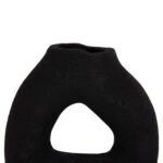 ΕΠΙΤΡΑΠΕΖΙΟ ΔΙΑΚΟΣΜΗΤΙΚΟ ΒΑΖΟ DECANT HM4667.01S ΤΕΡΑΚΟΤΑ ΣΕ ΜΑΥΡΟ--17.5x6.5x17Υεκ. - Image 6