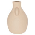 ΕΠΙΤΡΑΠΕΖΙΟ ΔΙΑΚΟΣΜΗΤΙΚΟ ΒΑΖΟ DECANT HM4667.02L ΤΕΡΑΚΟΤΑ ΣΕ ΚΡΕΜ--Φ14x21Υεκ. - Image 4