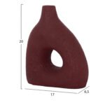 ΕΠΙΤΡΑΠΕΖΙΟ ΔΙΑΚΟΣΜΗΤΙΚΟ ΒΑΖΟ DECANT HM4667.06Μ ΤΕΡΑΚΟΤΑ ΣΕ ΒΥΣΣΙΝΙ--17x6.5x20Υεκ. - Image 2