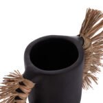 ΕΠΙΤΡΑΠΕΖΙΟ ΔΙΑΚΟΣΜΗΤΙΚΟ ΒΑΖΟ ALICA HM4668.01S ΜΑΥΡΗ ΤΕΡΑΚΟΤΑ & GRASS--55x19x34Υεκ - Image 4