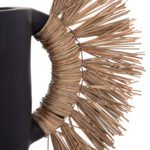 ΕΠΙΤΡΑΠΕΖΙΟ ΔΙΑΚΟΣΜΗΤΙΚΟ ΒΑΖΟ ALICA HM4668.01S ΜΑΥΡΗ ΤΕΡΑΚΟΤΑ & GRASS--55x19x34Υεκ - Image 5