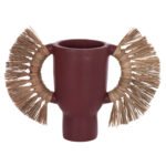 ΕΠΙΤΡΑΠΕΖΙΟ ΔΙΑΚΟΣΜΗΤΙΚΟ ΒΑΖΟ ALICA HM4668.06L ΒΥΣΣΙΝΙ ΤΕΡΑΚΟΤΑ & GRASS--64x22x38Υεκ - Image 3