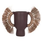 Αγόρασε ΕΠΙΤΡΑΠΕΖΙΟ ΔΙΑΚΟΣΜΗΤΙΚΟ ΒΑΖΟ ALICA HM4668.07L ΣΟΚΟΛΑΤΙ ΤΕΡΑΚΟΤΑ & GRASS--64x22x38Υεκ σε μοναδική τιμή στο clickforshop.gr