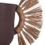 ΕΠΙΤΡΑΠΕΖΙΟ ΔΙΑΚΟΣΜΗΤΙΚΟ ΒΑΖΟ ALICA HM4668.07S ΣΟΚΟΛΑΤΙ ΤΕΡΑΚΟΤΑ & GRASS--55x19x34Υεκ - Image 6