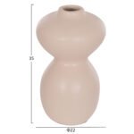 ΕΠΙΤΡΑΠΕΖΙΟ ΔΙΑΚΟΣΜΗΤΙΚΟ ΒΑΖΟ NELLY HM4669.02 ΤΕΡΑΚΟΤΑ ΣΕ ΚΡΕΜ--Φ22x35Υεκ. - Image 2
