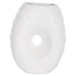 ΕΠΙΤΡΑΠΕΖΙΟ ΔΙΑΚΟΣΜΗΤΙΚΟ ΒΑΖΟ NAMENTIS HM4673.02S ΛΕΥΚΗ ΤΕΡΑΚΟΤΑ--22x13x28Υεκ - Image 3