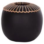 Αγόρασε ΕΠΙΤΡΑΠΕΖΙΟ ΔΙΑΚΟΣΜΗΤΙΚΟ ΒΑΖΟ LENNOX HM4675.01L TΕΡΑΚΟΤΑ ΣΕ ΜΑΥΡΟ--Φ22x20Υεκ. σε μοναδική τιμή στο clickforshop.gr