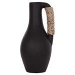 ΕΠΙΤΡΑΠΕΖΙΟ ΔΙΑΚΟΣΜΗΤΙΚΟ ΒΑΖΟ CAMMER HM4687.01L ΤΕΡΑΚΟΤΑ ΣΕ ΜΑΥΡΟ--Φ18x39Υεκ. - Image 3