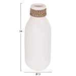 ΕΠΙΤΡΑΠΕΖΙΟ ΔΙΑΚΟΣΜΗΤΙΚΟ ΒΑΖΟ CAMMER HM4687.02M ΤΕΡΑΚΟΤΑ ΣΕ ΛΕΥΚΟ--Φ13x34Υεκ. - Image 2