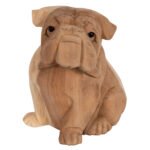 Αγόρασε ΕΠΙΤΡΑΠΕΖΙΟ ΔΙΑΚΟΣΜΗΤΙΚΟ DOZER BULLDOG ΞΥΛΟ SUAR ΣΕ ΦΥΣΙΚΟ ΧΡΩΜΑ HM7925 18x14x20Y εκ. σε μοναδική τιμή στο clickforshop.gr