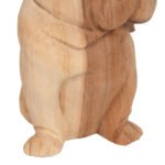 ΕΠΙΤΡΑΠΕΖΙΟ ΔΙΑΚΟΣΜΗΤΙΚΟ DOZER BULLDOG ΞΥΛΟ SUAR ΣΕ ΦΥΣΙΚΟ ΧΡΩΜΑ HM7925 18x14x20Y εκ. - Image 6