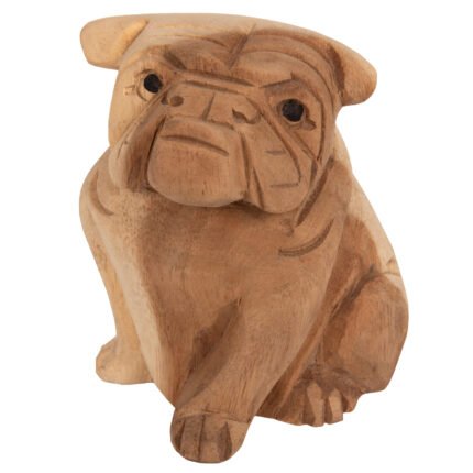Αγόρασε ΕΠΙΤΡΑΠΕΖΙΟ ΔΙΑΚΟΣΜΗΤΙΚΟ DOZER BULLDOG ΞΥΛΟ SUAR ΣΕ ΦΥΣΙΚΟ ΧΡΩΜΑ HM7923 9x8x12Y εκ. σε μοναδική τιμή στο clickforshop.gr
