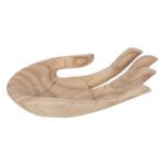 ΕΠΙΤΡΑΠΕΖΙΟ ΔΙΑΚΟΣΜΗΤΙΚΟ ΧΕΡΙ HM4278L ΜΑΣΙΦ ΞΥΛΟ ΑΛΜΠΑΣΙΑΣ ΣΕ ΦΥΣΙΚΟ 30x20x10Υεκ. - Image 4