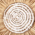 ΕΠΙΤΡΑΠΕΖΙΟ ΔΙΑΚΟΣΜΗΤΙΚΟ HM4224 ΙΝΕΣ RAFFIA ΣΕ ΦΥΣΙΚΟ-ΜΑΥΡΗ ΞΥΛΙΝΗ ΒΑΣΗ 18x9x43Υεκ. - Image 5