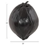 ΕΠΙΤΡΑΠΕΖΙΟ ΔΙΑΚΟΣΜΗΤΙΚΟ HM4326.02 ΚΑΡΥΔΑ ΣΕ ΜΑΥΡΟ ΧΡΩΜΑ 20x20x20Υεκ - Image 2