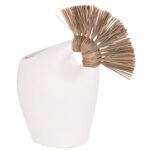 ΕΠΙΤΡΑΠΕΖΙΟ ΔΙΑΚΟΣΜΗΤΙΚΟ ALICA2 HM4671.02 ΛΕΥΚΗ ΤΕΡΑΚΟΤΑ & GRASS--44x18x50Υεκ. - Image 4