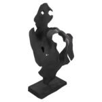 ΕΠΙΤΡΑΠΕΖΙΟ ΔΙΑΚΟΣΜΗΤΙΚΟ HM7714 ΑΠΟ ΜΑΣΙΦ ΞΥΛΟ ΤEAK ΜΑΥΡΟ 26Χ16Χ70Y ΕΚ. - Image 6